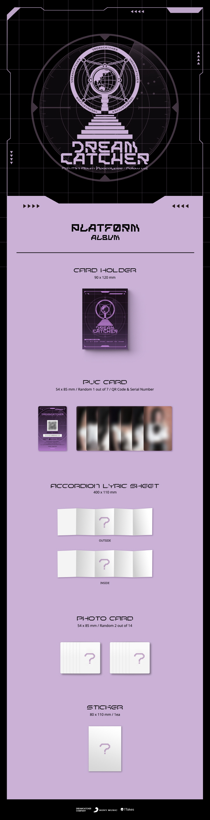 Dreamcatcher Apocalypse Follow Us DREAMCATCHER - Apocalypse : Follow Us (Platform Album Ver.) - Mini